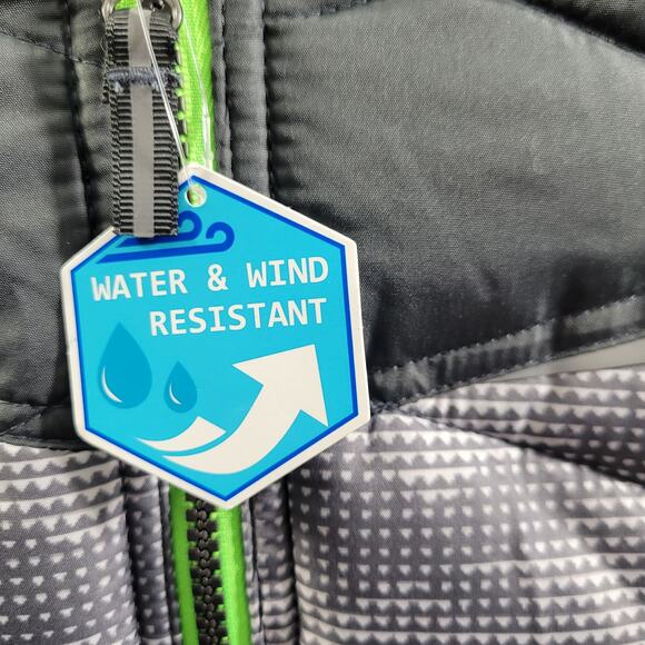 Pacific Trail 3T Water & Wind Resistant Gray/Green Jacket 72523-0342 - Picture 5 of 8